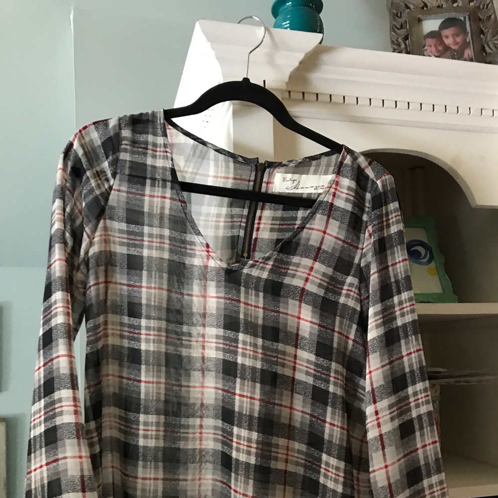Plaid top from Vintage Havana